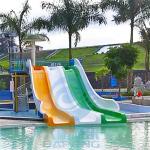 1.8M Mat Racer Water Slide Children FRP Outdoor Water Play Equipment for sale