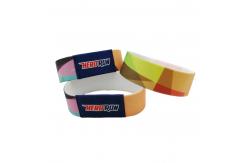 China Comfortable Stretchy Elastic RFID Wristband TK4100/EM4200 Silkscreen Printing supplier