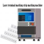 Label Laser Marking Machine Terminal Marking Number White Bar Digital Bar Number Label Cable Number Engraving for sale