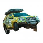 LC150-A10L-H110 Black Off Road Bumpers , Front Bar Bumper For TOYOTA SUV for sale