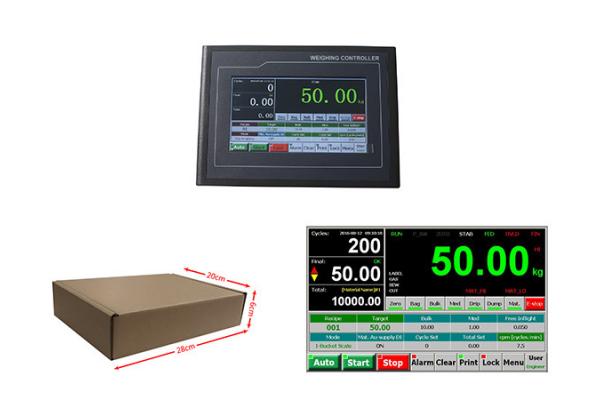 Ration Packing Scales Bagging Weighing Controller, With Touch Screen