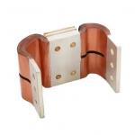 200A 1 Inch Wide Flexible Copper Busbar With Stranded Tin Plated Conductor for sale