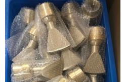 China Brass 1 Adjustable Direction Fan Fountain Jet  Blossom Nozzle supplier