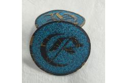 China OEM Silver Thread Embroidery Woven Patches For Clothes supplier