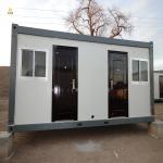 Galvanized Steel Frame Prefabricated Container House Quick Assembly for sale