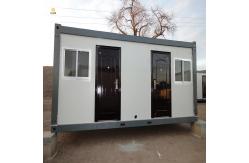 China Galvanized Steel Frame Prefabricated Container House Quick Assembly supplier