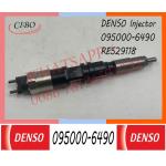 Fuel Injector Engine Common Rail Injector 095000-6490 RE529118 For HPCR 4045T for sale