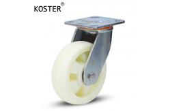 China Rotating Wheel Heavy Duty Industry Nylon Swivel and Brake Caster with 50mm Thickness supplier