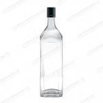 Rubber Stopper 100ml 250ml 500ml 750ml Plain Classic Transparent Glass Liquor Bottle for sale