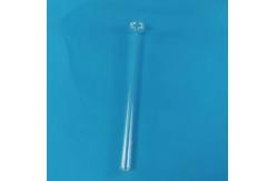 China High-temperature quartz glass tube with ball-end supplier