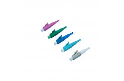 China LC simplex APC/PC Fiber Optic Connector Compatible With Plastic Stopper supplier