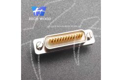 China Micro-D MWDM Solder Cup Metal Shell Connectors MWDM2L-25NSM supplier