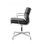Luxury Low Back Soft Pad PU Leather Swivel Chair Office Chair for sale