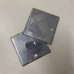 Bending Galvanized Steel Cover Plate Junction Box Durable Metal Materials for sale