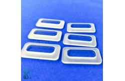 China Customized Quartz Plate Step Sheet With High Precision And Punching Processing Service supplier