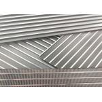 High Precision SUS 316 0.25mm Slot Wedge Wire Filter Element Flat for sale