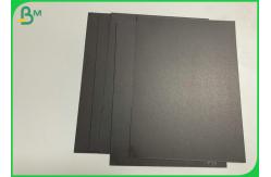 China Recyclable Black Cardboard Roll For Name Card Smooth  Printing 300g 350g supplier