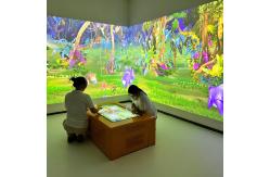 China Interactive Table For Kids Educational Projection System Touch Table Projector supplier