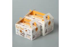 China Wholesale Takeaway Food Packaging Hamburger Boxes Customized Fried Chicken Boxes supplier