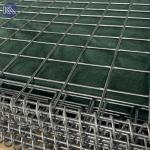 MIL1 1.37m High Galfan Coated Welded Gabion Line With Geotextile Military Grade HESCO Flood Barriers In USA Market for sale