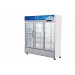 Beverage 3 Glass Door Commercial Refrigerator Supermarket for sale