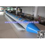 Large Swimming Pool Inflatable Water Games Flying Fish Boat Banana Boat for sale