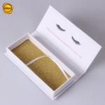 Empty Custom Eyelash Packaging Box Paperboard / Art Paper / Coated Paper Rigid Material
