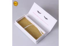 China Empty Custom Eyelash Packaging Box Paperboard / Art Paper / Coated Paper Rigid Material supplier