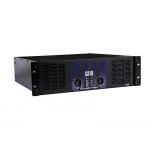 Dual channel Professional Power Amplifier 1100 watt 3U hight 8 pair