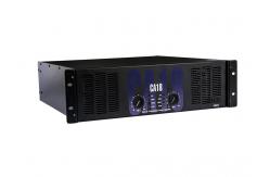 China Dual channel Professional Power Amplifier 1100 watt 3U hight 8 pair supplier