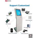 JCVISION Bank Hospital Lobby Queue Management System Ticket Machine Touch Screen Queue Number Machine Queue System for sale