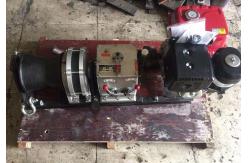 China Single Capstan Fast Speed Cable Winch Puller Diesel Engine In Line Construction supplier