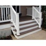 Home Use FRP Hand Railing Fiberglass Balustrades 36cm-96cm Width for sale