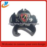 Metal coin bottle opener/beer bottle opener,wine bottle opener with custom for sale