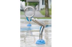 China Outside Amusement Park Equipment Water Games Fiberglass Water Slides Set Custom supplier
