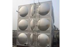 China Uv Proof 1000 Ltr Ss Water Tank Square Shape , Lightweight Hot Water Cistern supplier
