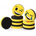 Emoji Cute Smiley Face Magnetic Dry Eraser for Blackboard Whitebaord for sale