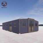 Compact 40ft Expandable Container Home Extendable House Storage Space for sale