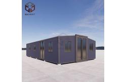 China Compact 40ft Expandable Container Home Extendable House Storage Space supplier