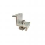 Custom Solar Panel End Clamp Fixing Roof And Ground Install Site for sale