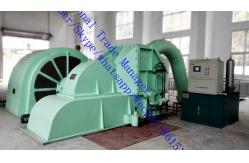 China Mini Hydro Pelton Water Turbine Generator 2000kw Pelton Turbine Generator supplier