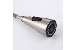 China ODM Stainless Steel Pull Out Kitchen Tap Gooseneck Spout Sink Faucet supplier