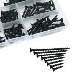 Boxed Countersunk Head Tapping Screws Hard Black Cross Ash Phosphorus Drywall Screw for sale