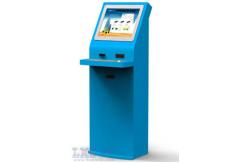 China 19 Wide Viewing Angle Touch Screen Information Kiosk And Amplified Stereo Speakers supplier
