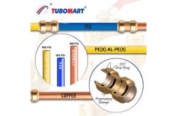 China Hydronic Heating PN10 PN16 Pex Push Fittings Nickel Plated Push To Connect Fittings supplier