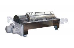 China PLC Control Stainless Steel Pharmaceutical Decanter Centrifuge With Gear Box System supplier