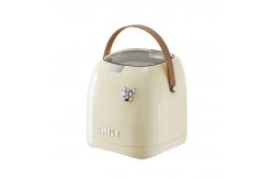 China Newly Designed Desktop Cute Snack Container Plastic Trash Can Waste Bin with Lid supplier