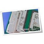 4-layer Hybrid PCB Multilayer Board Built on Rogers RO4003C and Isola FR408HR with Impedance control and via filled. for sale