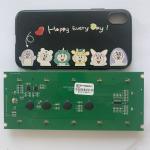 STN 240x64 Graphic LCD Module SHARP LM24008M Monochrome Negative COB