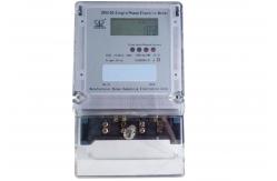 China Double Circuit Single Phase Residential Smart Meter Anti Tamper With CT / PT supplier
